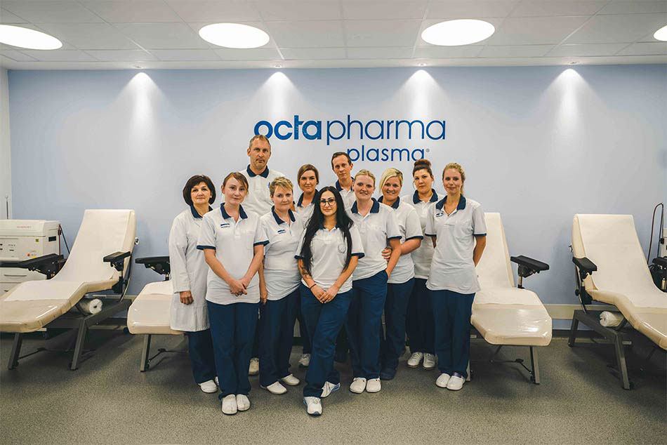 Plasmaspende Team Hagen Octapharma Plasma